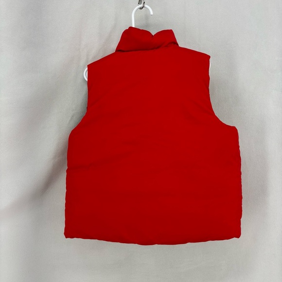 Polo Ralph Lauren Reversible Puffer Vest Boys Size 3/3T Red Black Embroidered - Picture 4 of 8